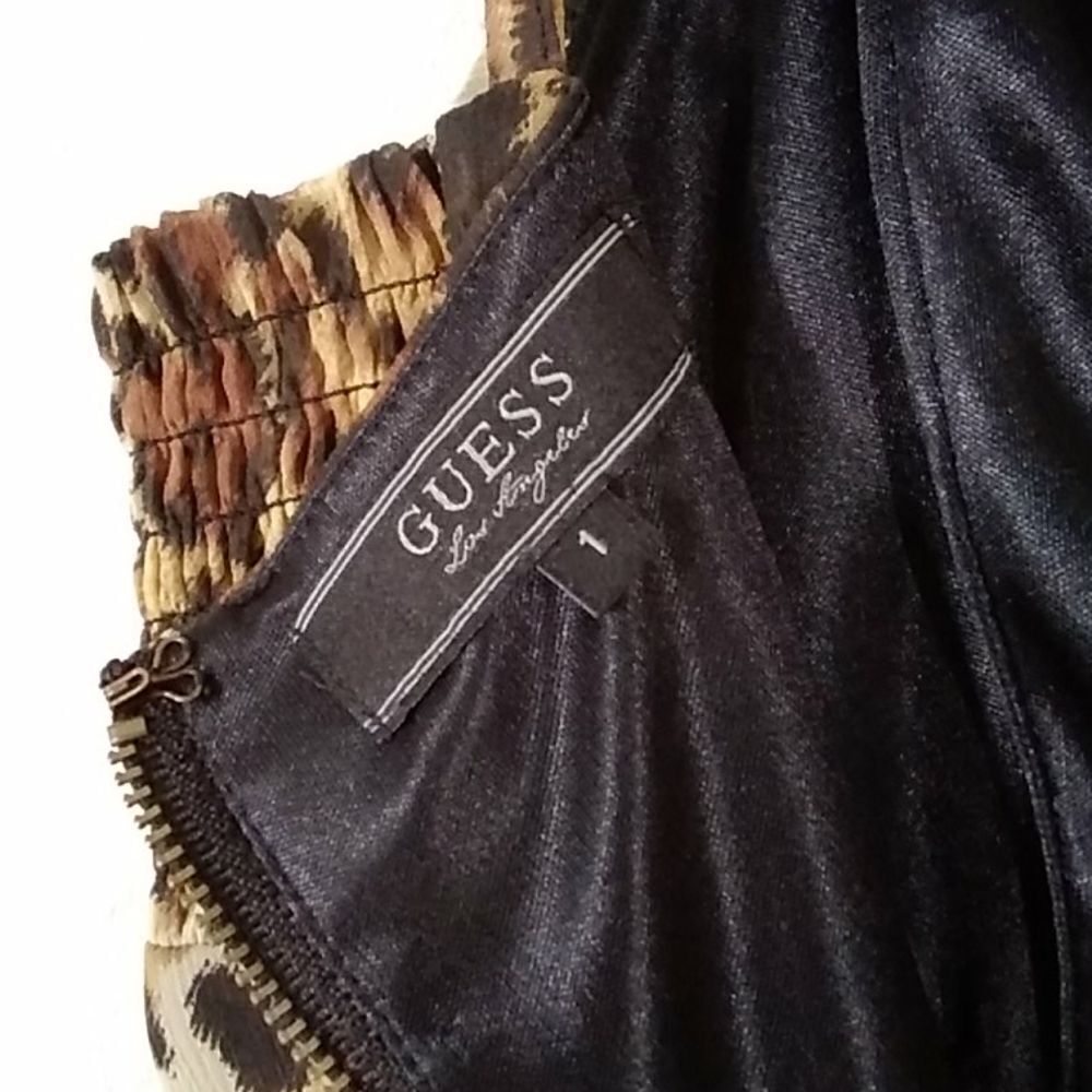 GUESS DRESS SIZE 1 LEOPARD - Picture 13 of 16